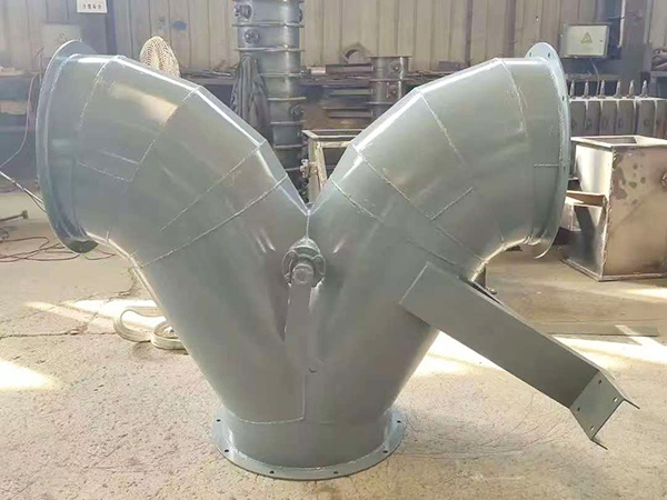 Slide Gate Diverter Valve for Gravity Flow