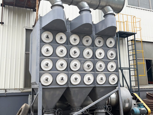 Inclined Cartridge Dust Collector