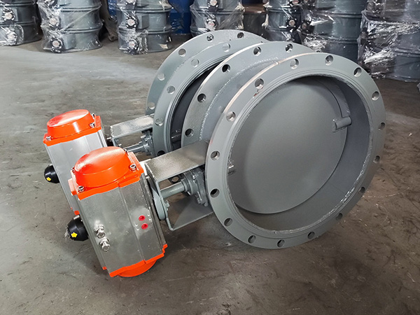 Pneumatic Ventilation Butterfly Valve