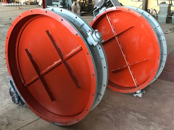 Round Ventilation Butterfly Valve