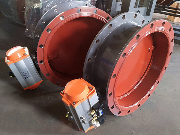 Ventilation Control Butterfly Valve
