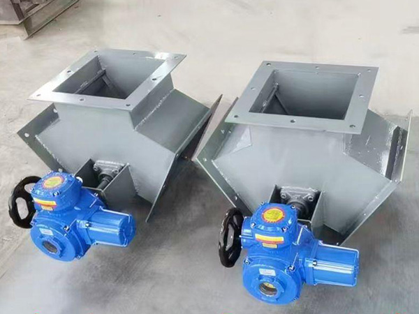 Electric Three-Way Material Distribution Valve