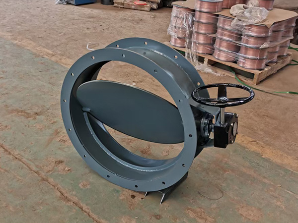 Manual Round Ventilation Butterfly Valve