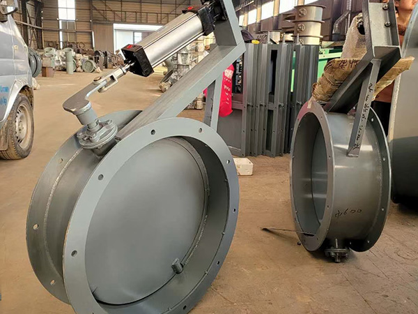 Pneumatic Round Ventilation Butterfly Valve
