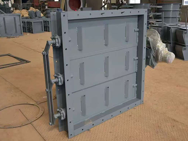 Square Manual Ventilation Butterfly Valve