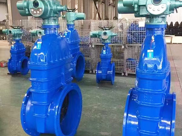 Electric Soft Seal Flange Gate Valve